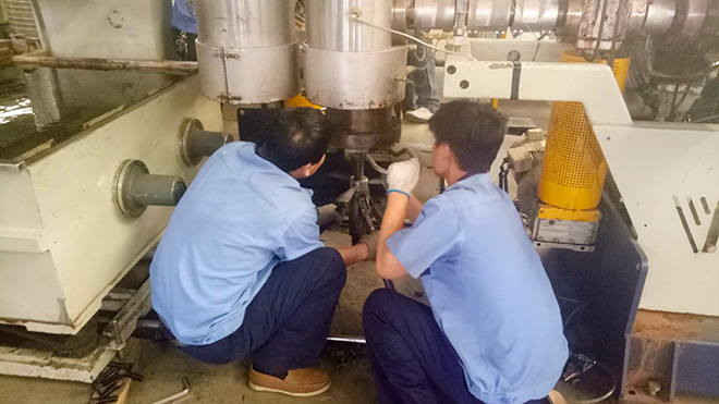 SMED快速換模改善現場