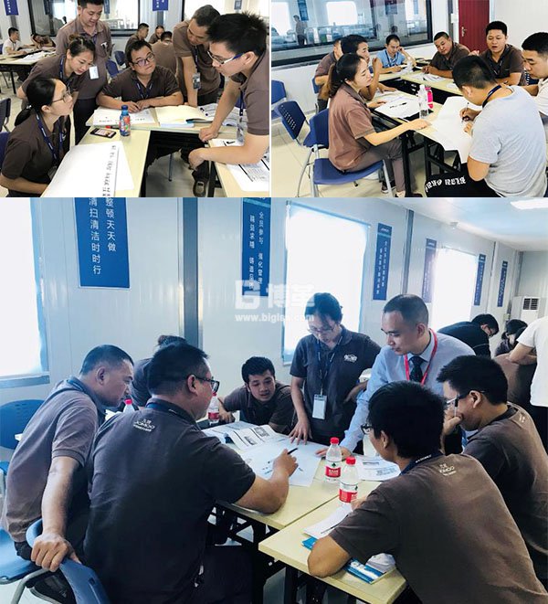 熊霆老師課間進行指導(dǎo)及學(xué)員互動