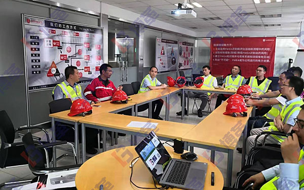 中天科技TPM項目組成員上海考察現場