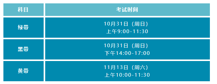 2021年中質(zhì)協(xié)六西格瑪考試時(shí)間 2021年中質(zhì)協(xié)六西格瑪考試時(shí)間